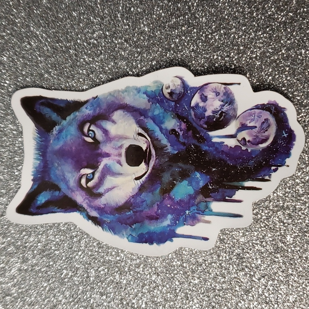 ART NATURE Wolf waterproof Sticker